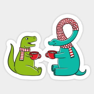 Cozy Dinosaurs Sticker